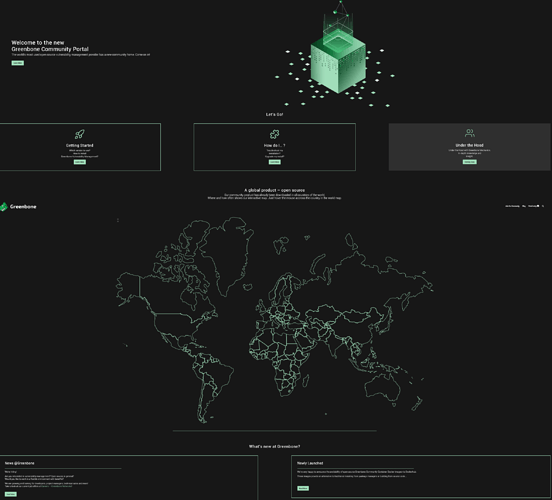 GreenboneNewCommunityPortalPreview